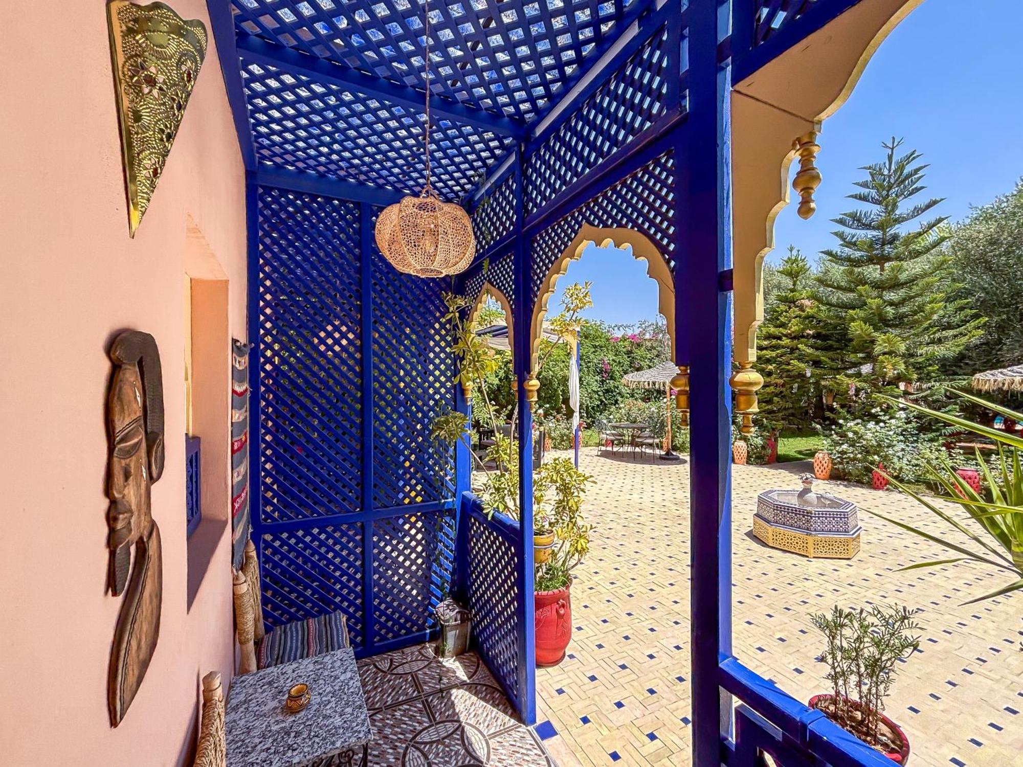 לינה וארוחת בוקר Sidi Abdallah Ghiat Le Bleu House מראה חיצוני תמונה