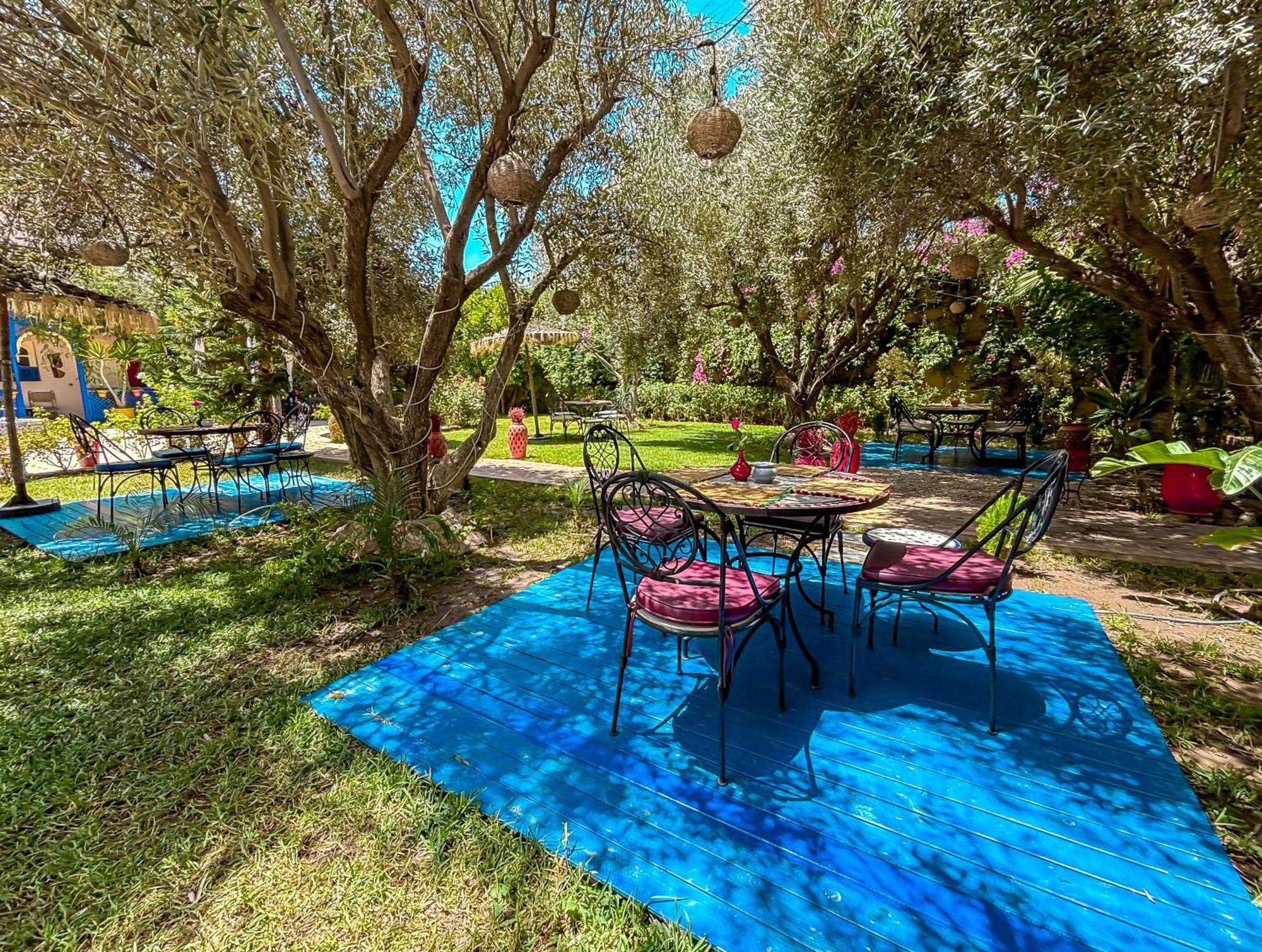 לינה וארוחת בוקר Sidi Abdallah Ghiat Le Bleu House מראה חיצוני תמונה
