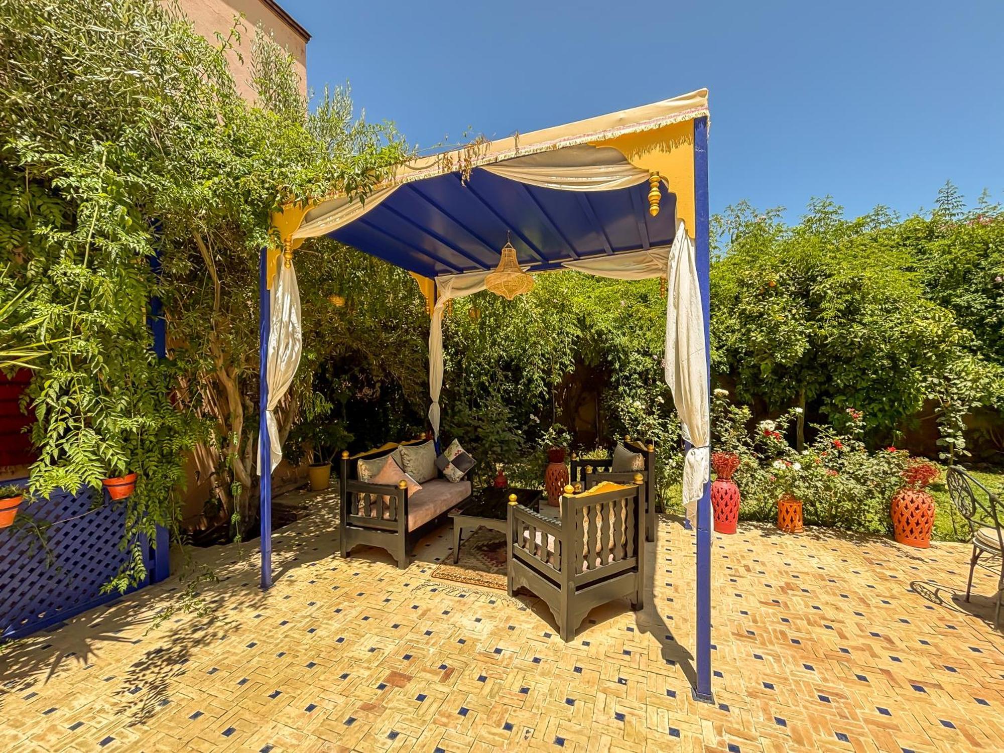 לינה וארוחת בוקר Sidi Abdallah Ghiat Le Bleu House מראה חיצוני תמונה